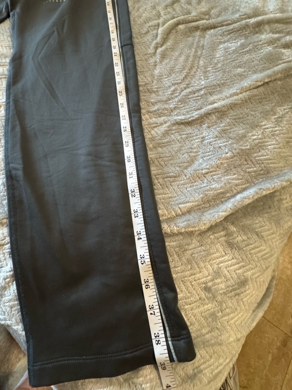 Nike Dri-FIT LIVESTRONG Running Leggings Black Zip Ankle Size S - Picture 4 of 5